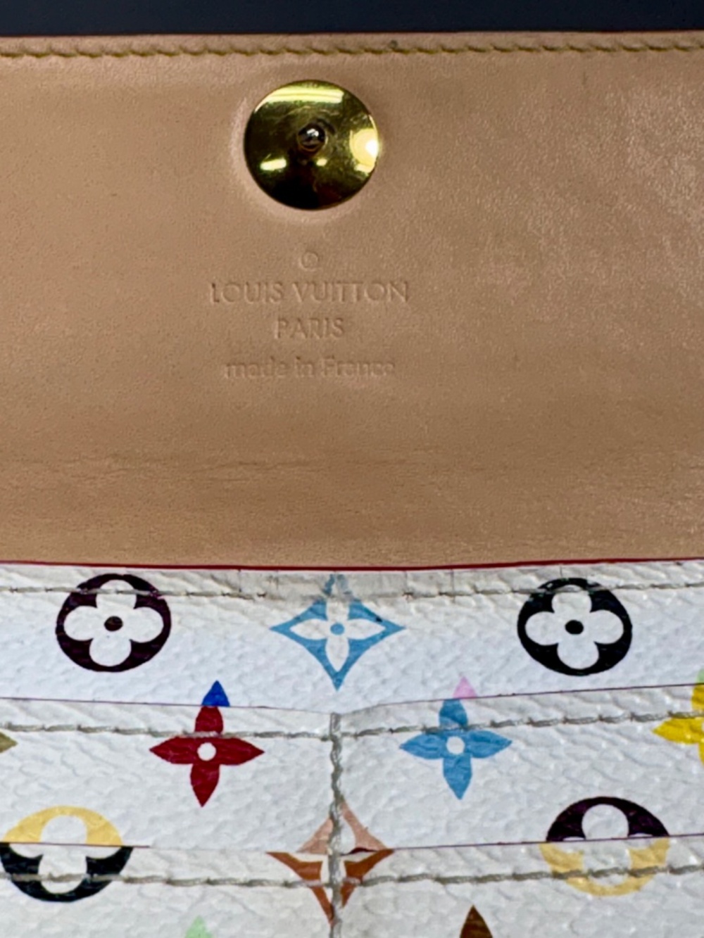 Louis Vuitton Murakami Sarah Wallet Multicolor Monogram Canvas - Picture 2 of 13